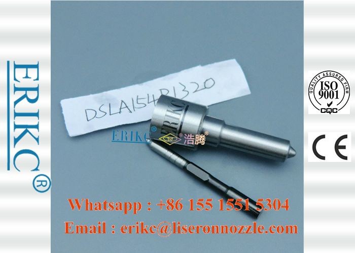 ERIKC DSLA154P1320 diesel injector parts 0 433 175 395, DSLA 154P1320 common rail fuel nozzle for 0445110181 0445110105